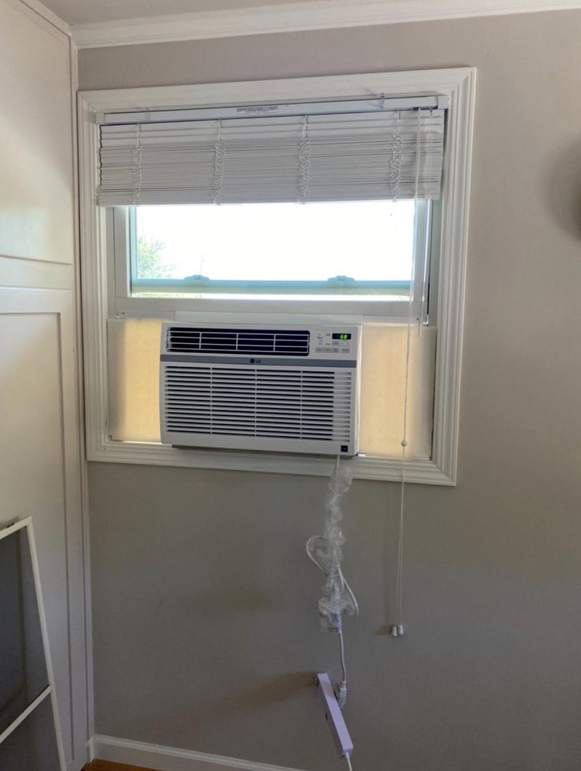 Window AC installation