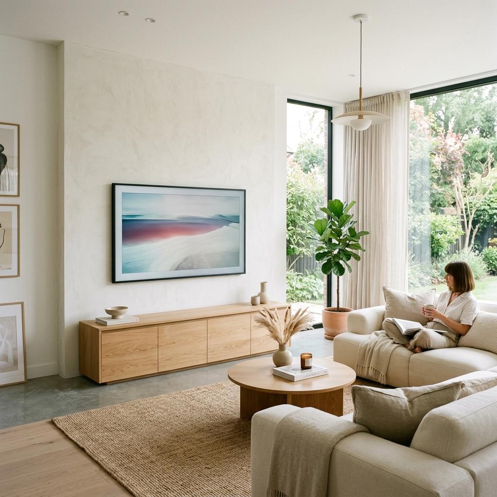 Clean TV Mounting