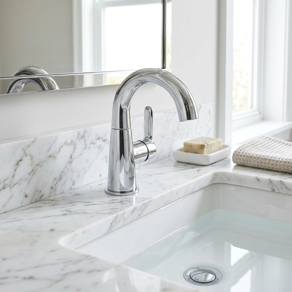Modern Faucet Installation